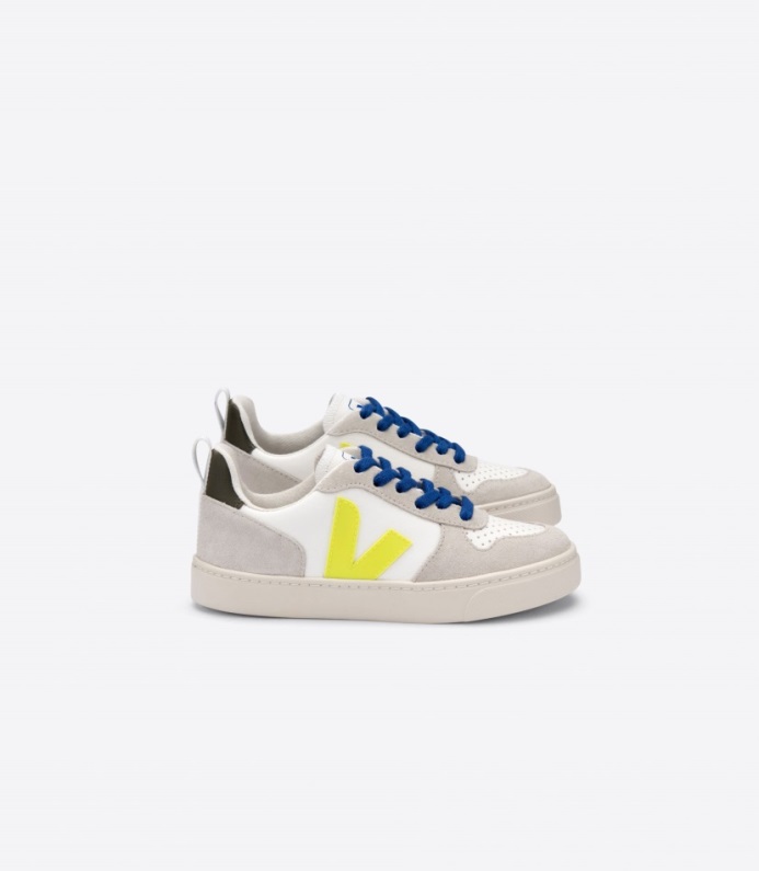 Se Original V-10 Se Original X Bonton Vit Jaune Fluo Kaki