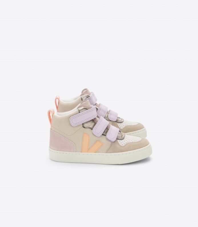 Veja Original V-10 Mid Mocka Multico Mandel Persika