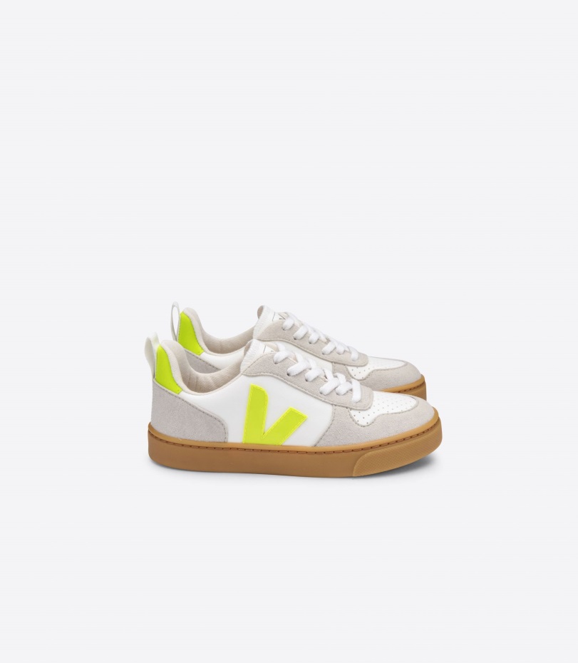 Perfekta Snören Cwl Vit Jaune Fluo Veja Original