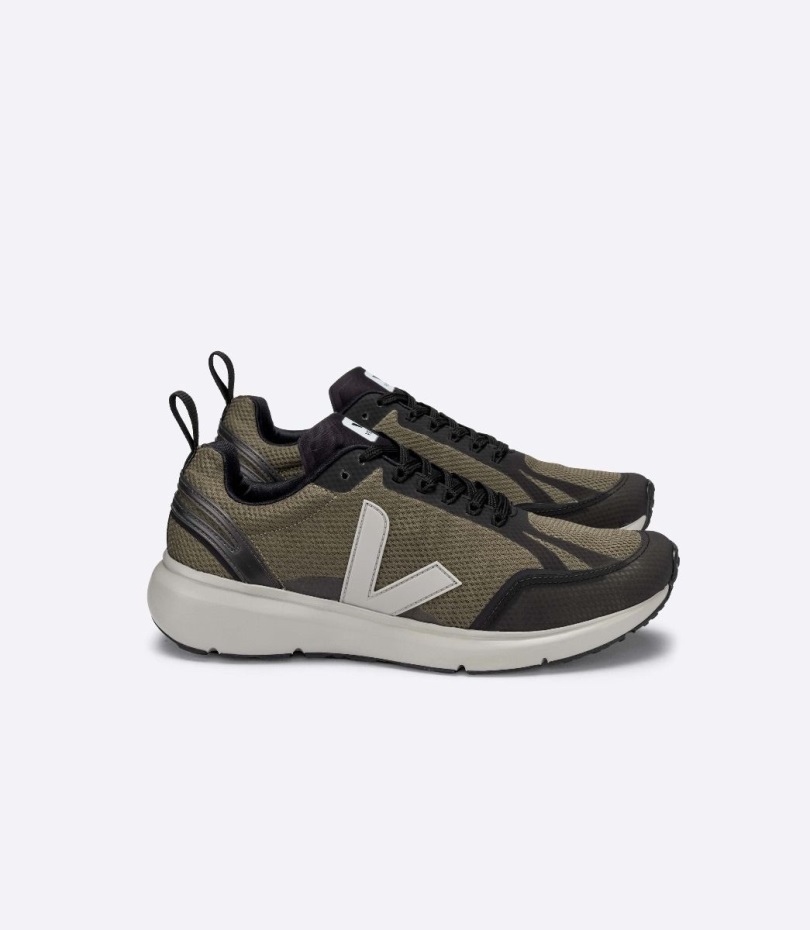 2 Alveomesh Kaki Oxford Grå Svart Veja Original Perfekt