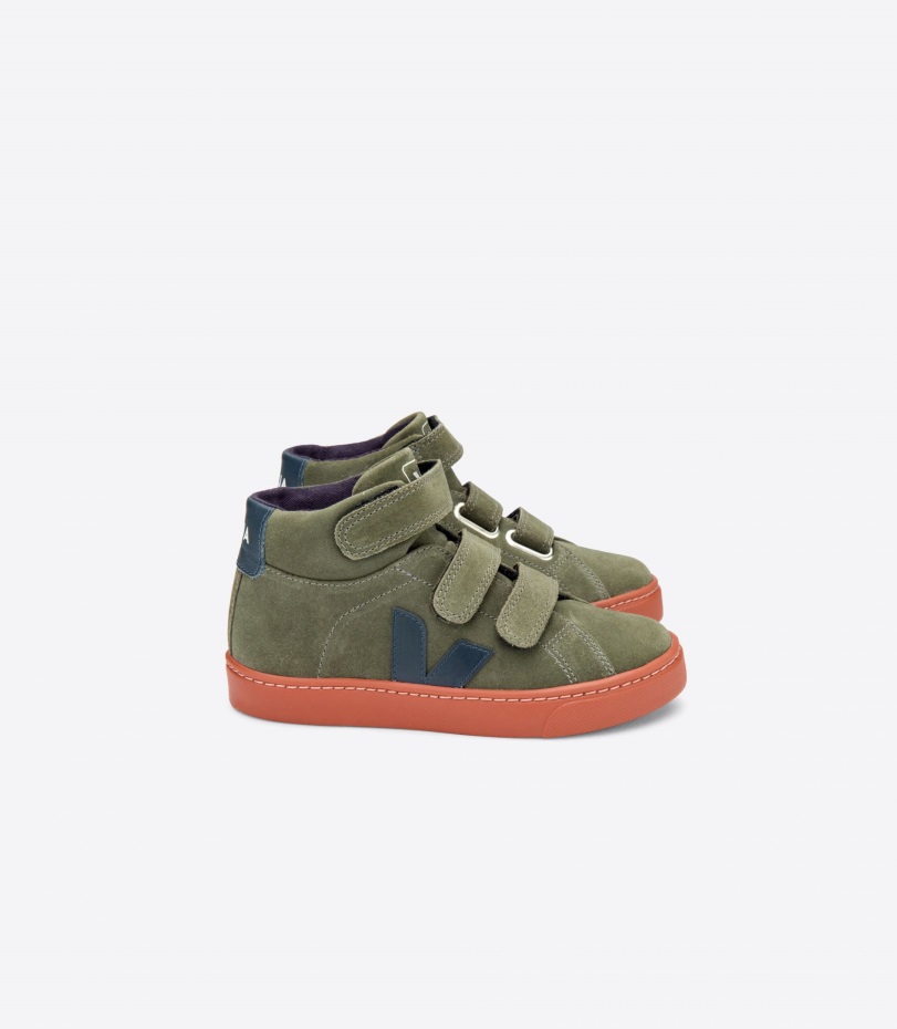 Mid Mocka Mud Nautico Rust Sole Collection Veja Original