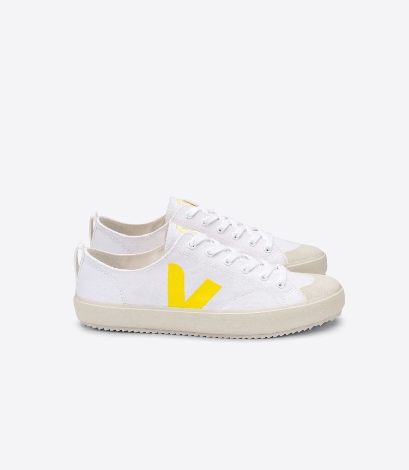 Original Veja Canvas Vit Tonic