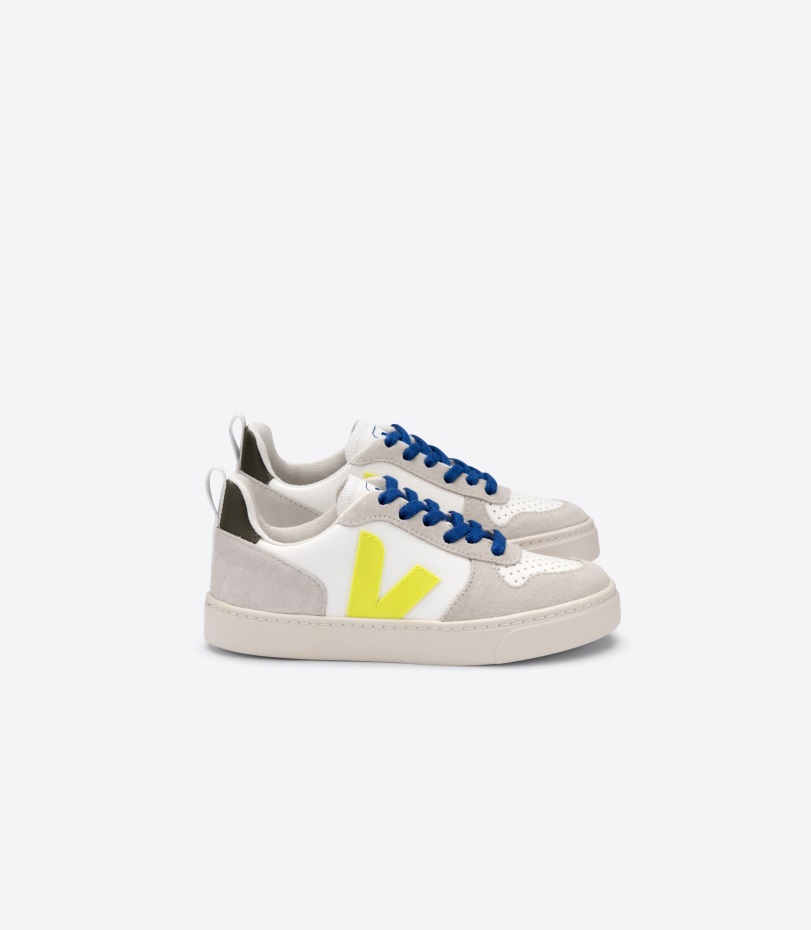 Veja Origional X Bonton White Jaune Fluo Kaki Perfect