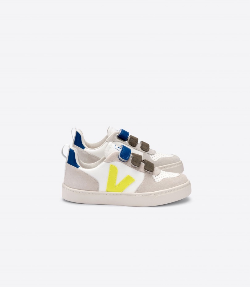 Veja Origional X Bonton White Jaune Fluo Indigo Collection