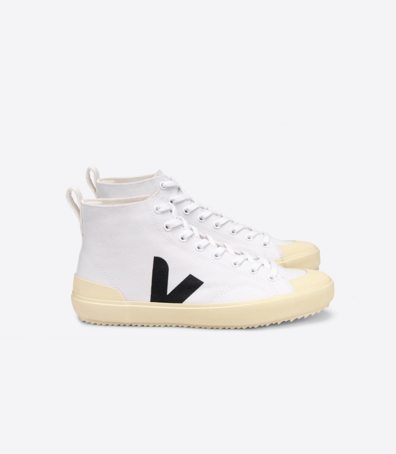 Series Ht Canvas White Black Butter Sole Veja Origional