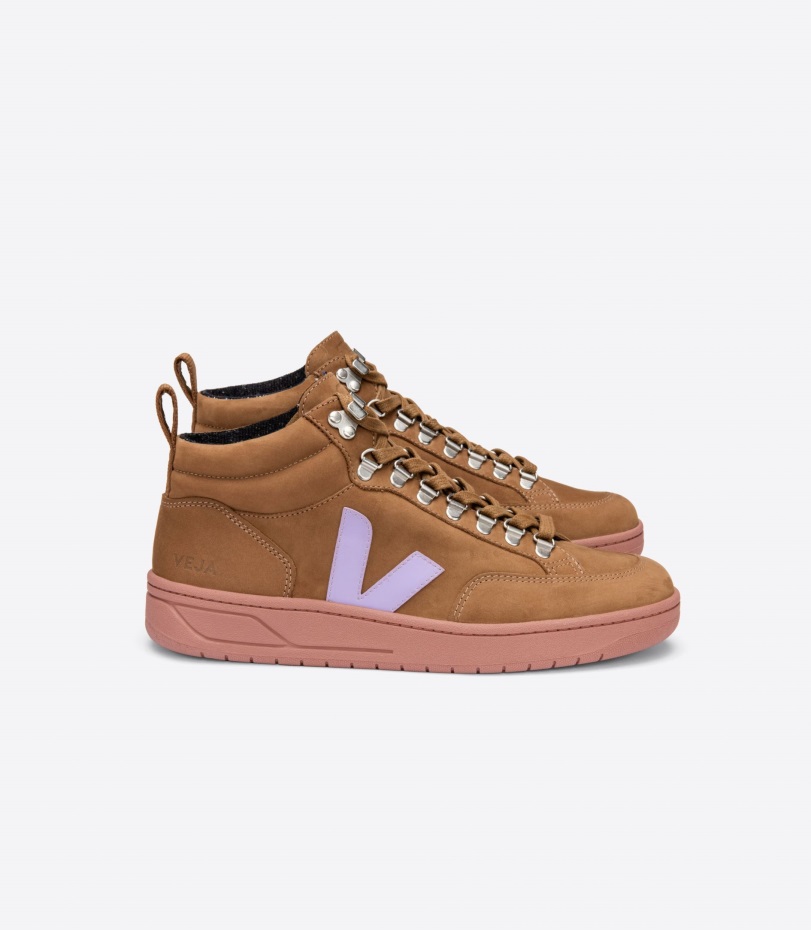Nubuck Brown Lavande Collection Veja Origional