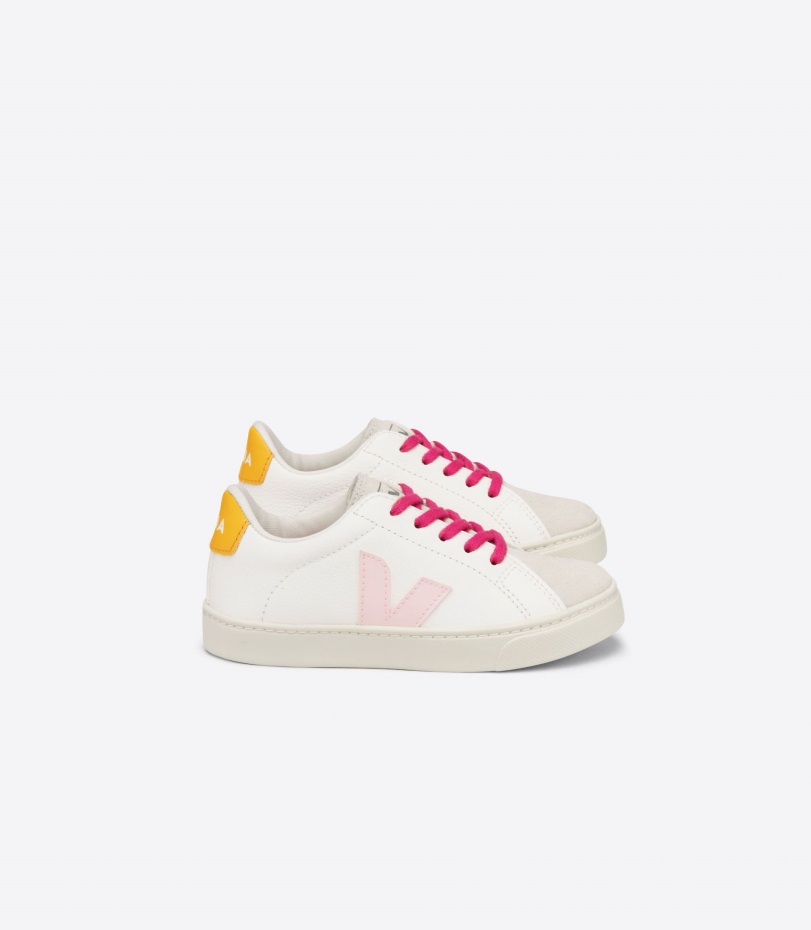 Laces Chromefree Leather White Petale Ouro Special Veja Origional
