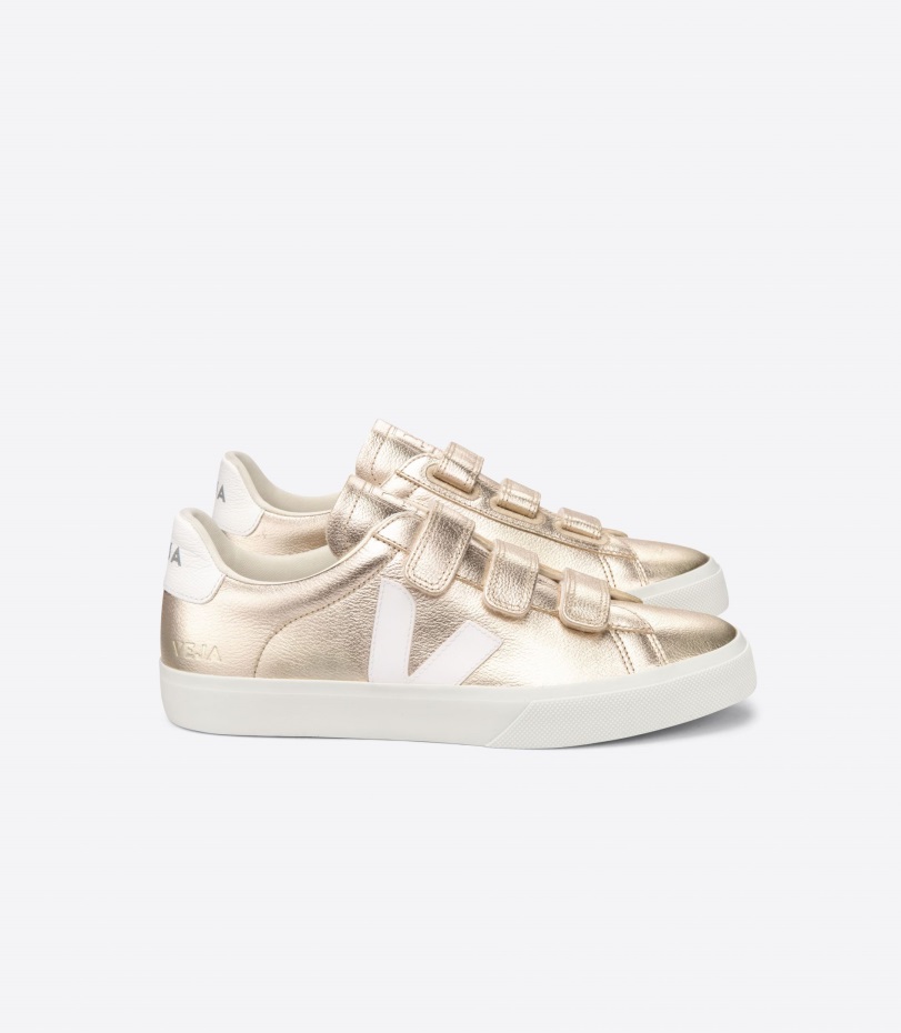 Chromefree Leather Platine White Original Veja