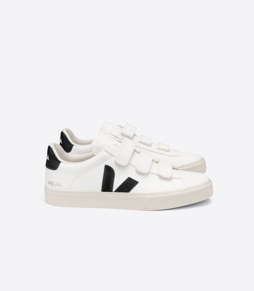 Chromefree Leather White Black Veja Origional Special