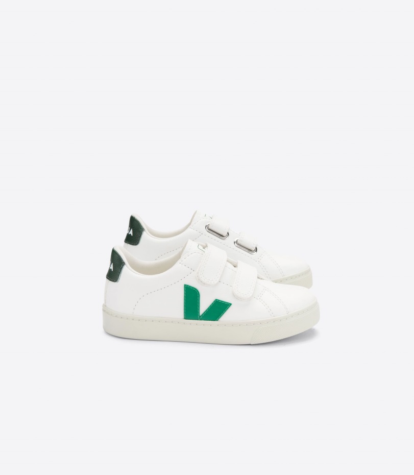 Chromefree Leather White Emeraude Cyprus Veja Origional