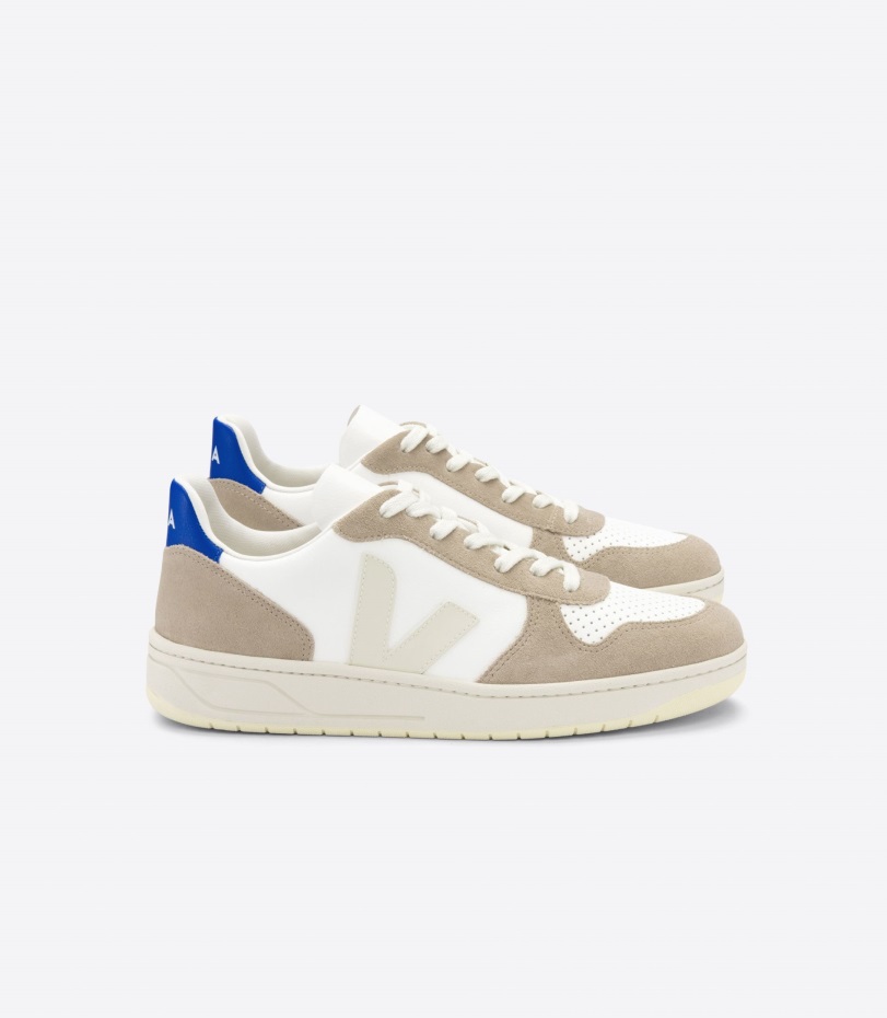 Special Veja Original Kromfritt Läder Vit Sahara Paros