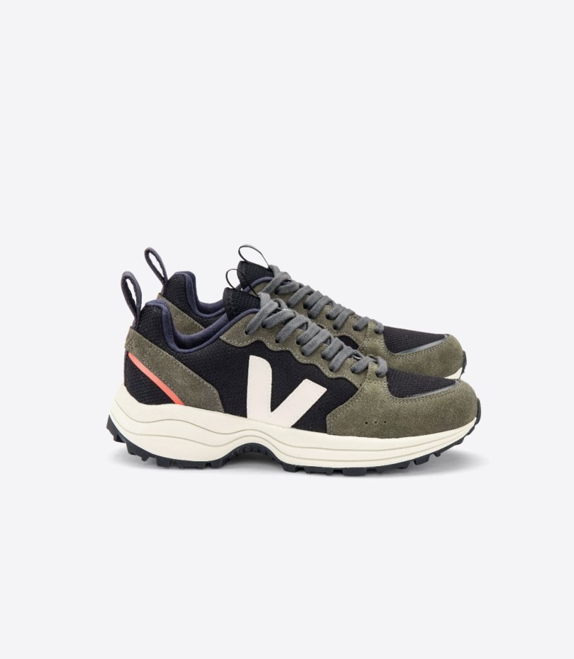 Veja Origional Perfect B-Mesh Black Olive Pierre