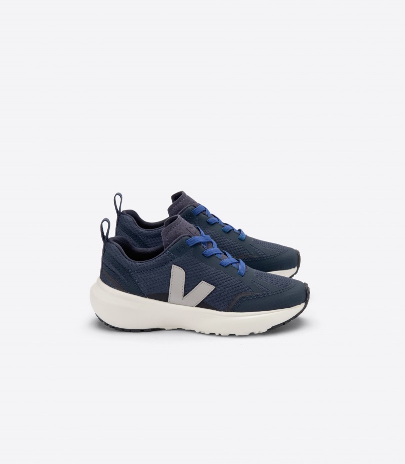 Elastic Laces Alveomesh Nautico Oxford Grey Collection Veja Origional