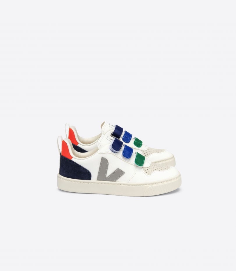 Collection Veja Origional Chromefree Leather White Multico