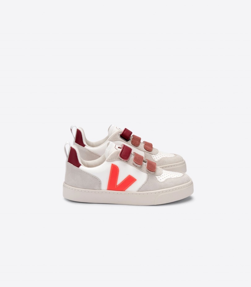 Veja Origional X Bonton White Orange Fluo Marsala Premium