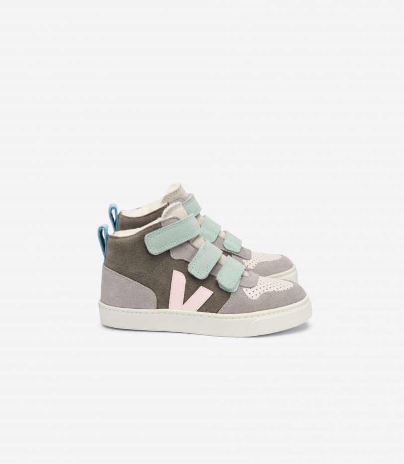 Veja Origional Special Mid Fured Suede Multico Moonrock