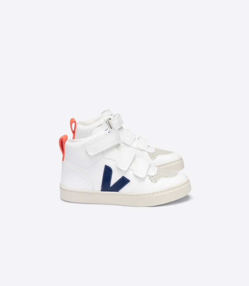 Veja Origional Series Mid Cwl White Cobalt Orange Fluo