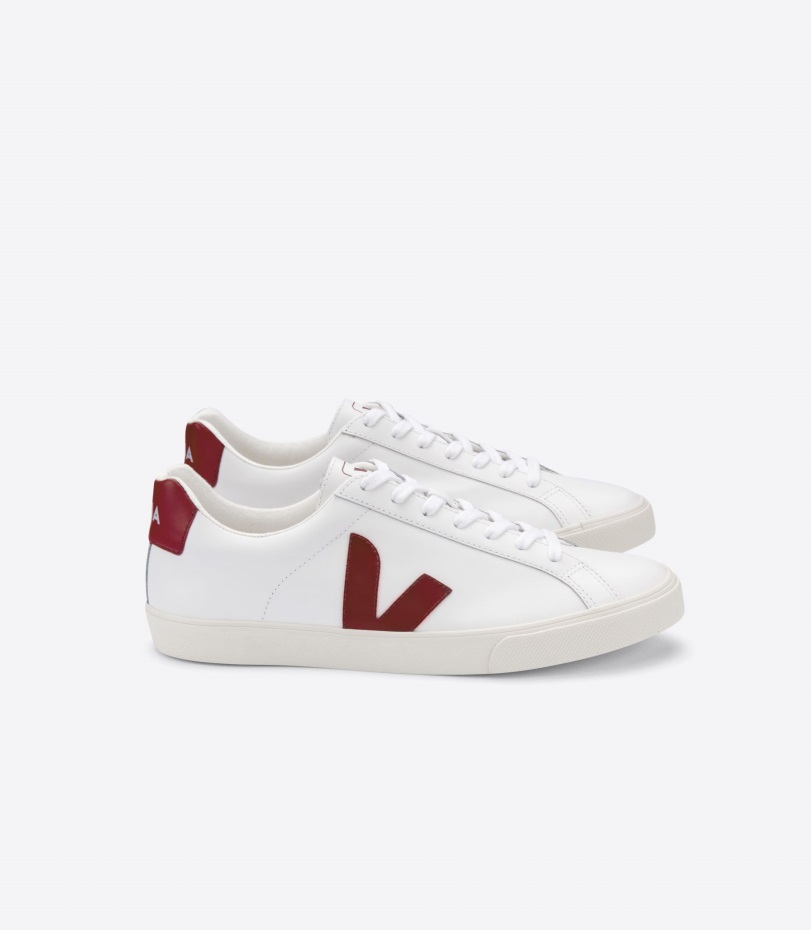 Leather White Marsala Premium Veja Origional