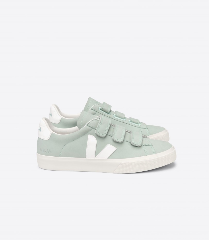 Nubuck Matcha White Series Veja Origional
