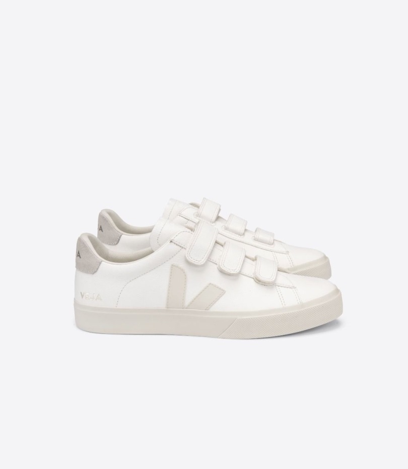 Series Chromefree Leather White Pierre Natural Veja Origional