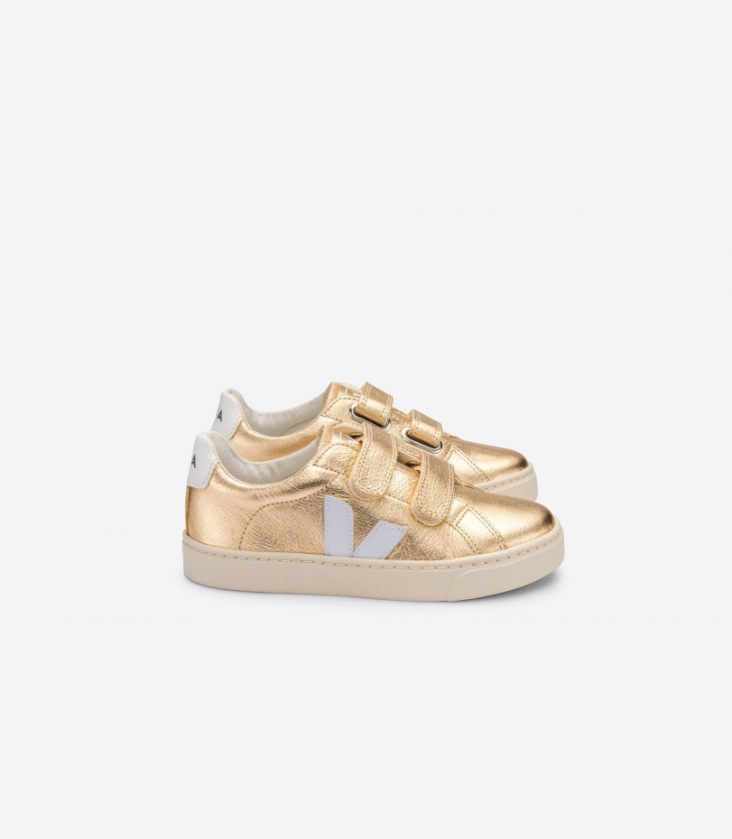 Chromefree Leather Platine White Veja Origional