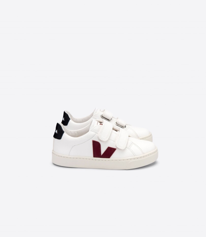 Chromefree Leather White Marsala Black Series Veja Origional