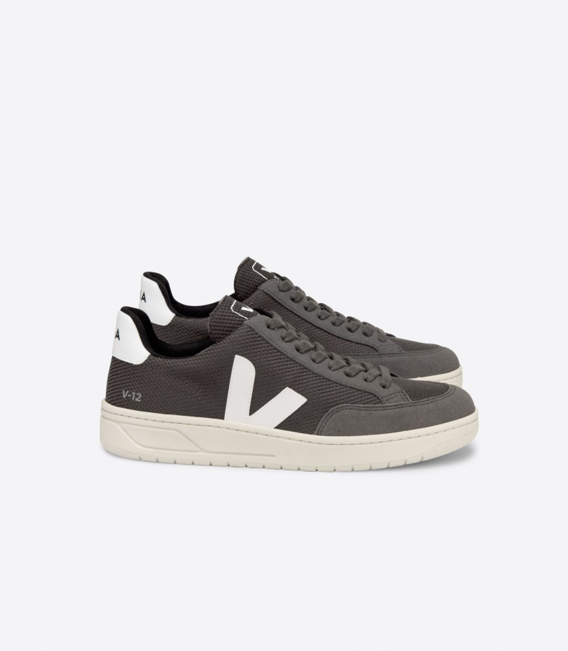 Vegan B-Mesh Grafite White Series Veja Origional