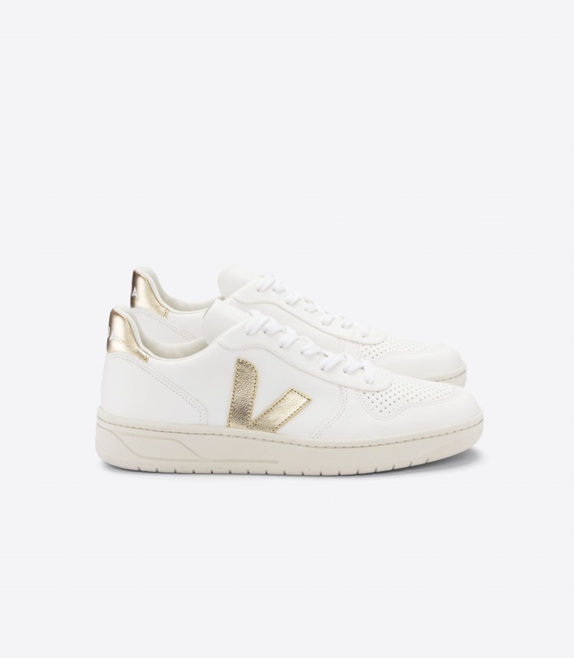Chromefree Leather White Platine Veja Origional