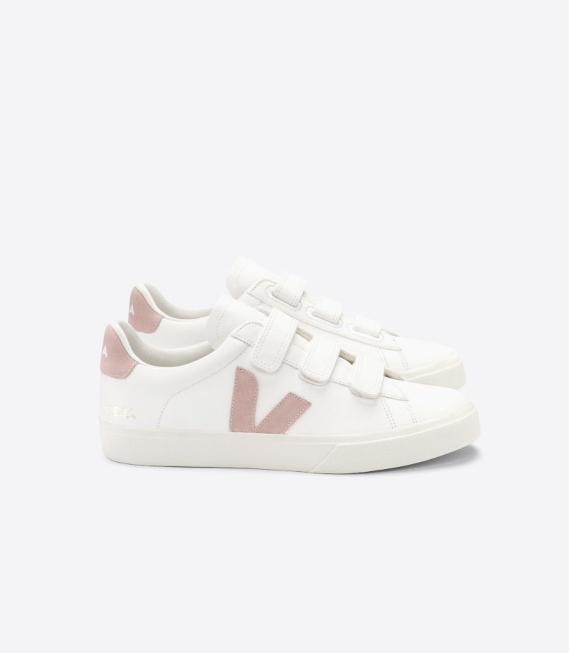 Chromefree Leather White Babe Collection Veja Origional