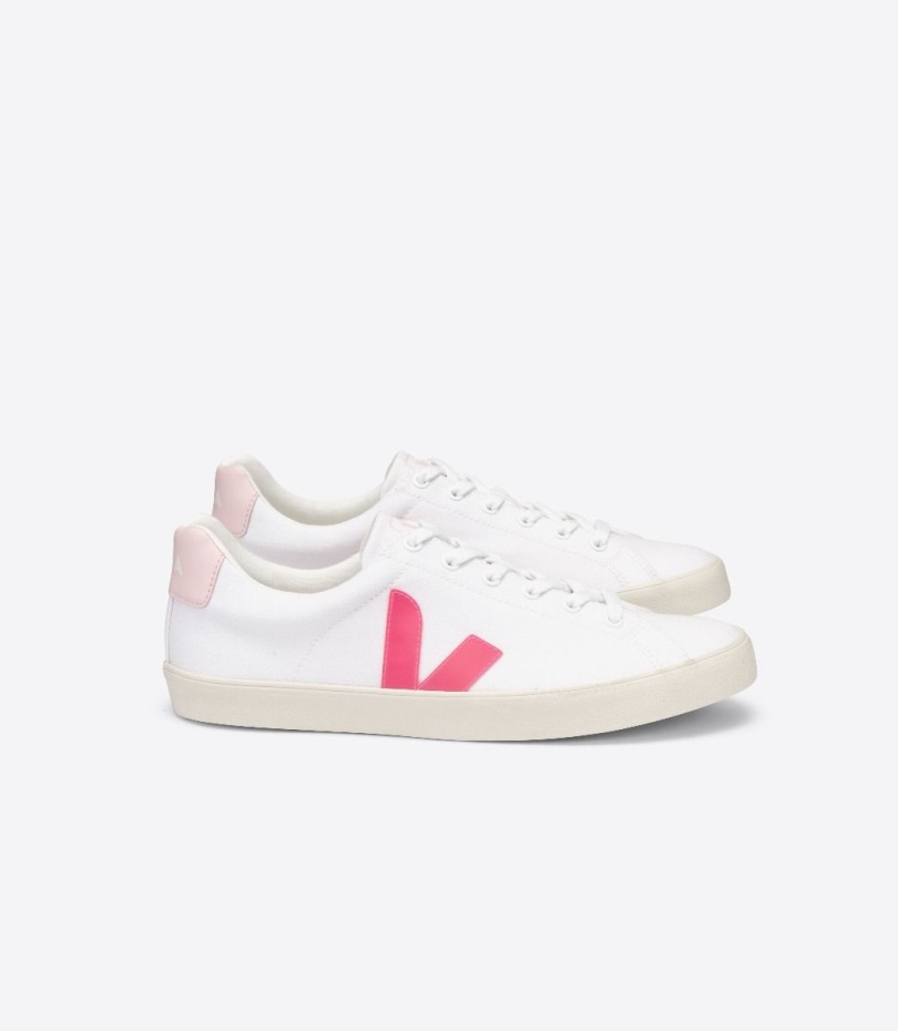 Veja Origional Collection Se Canvas White Rose-Fluo Petale