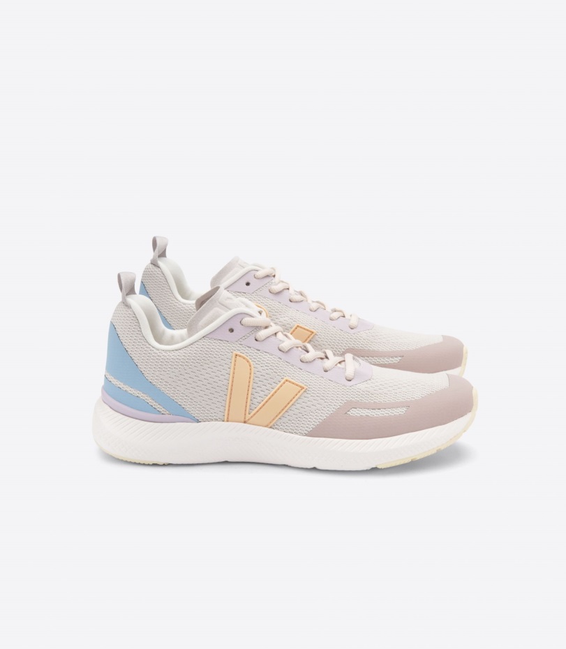 Konstruerad Mesh Naturlig Persika Serie Veja Original