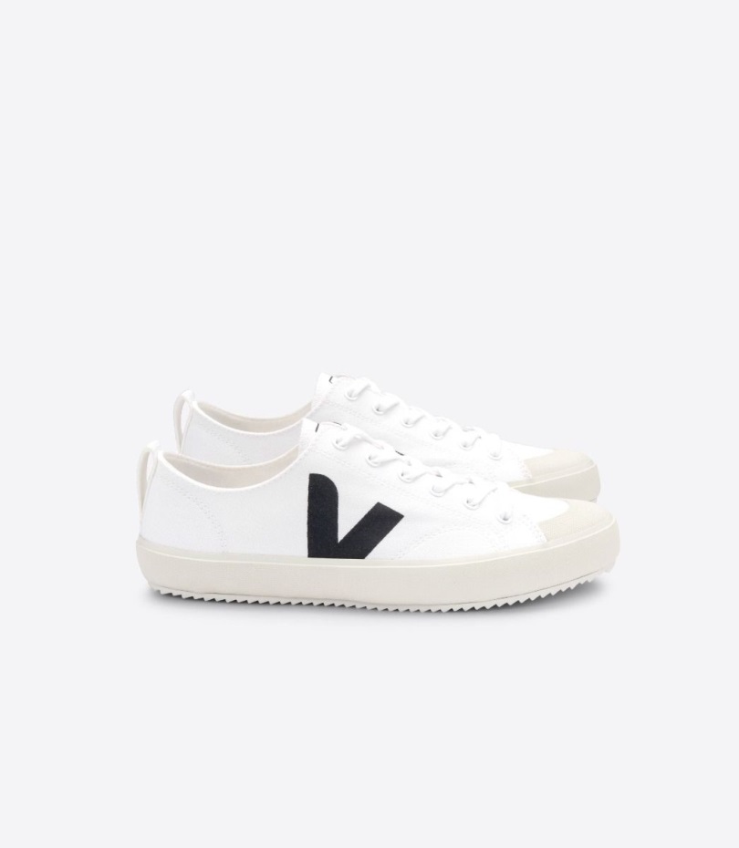 Canvas Vit Svart Kollektion Veja Original
