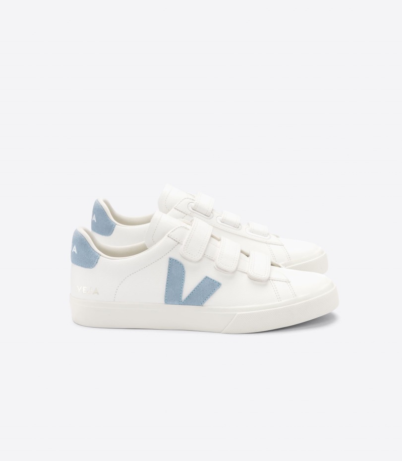 Chromefree Leather White Steel Series Veja Origional