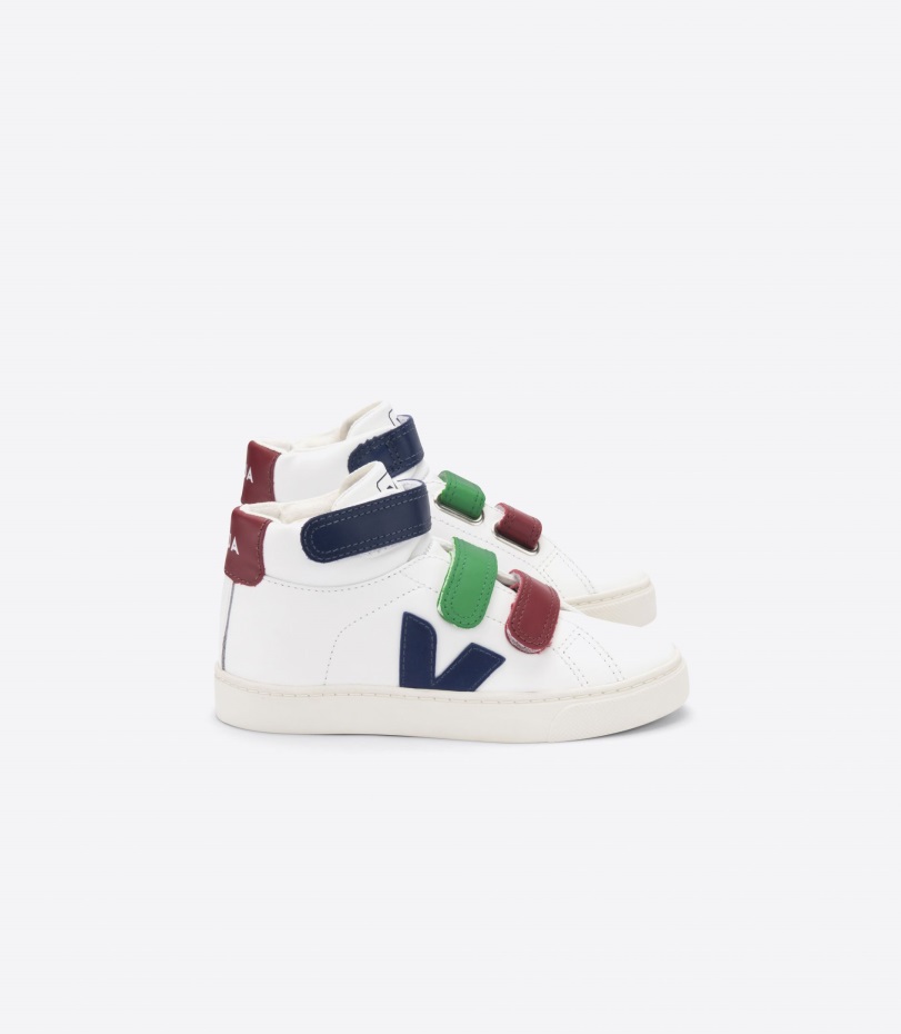 Veja Original Mellanläder Vit Multico Premium