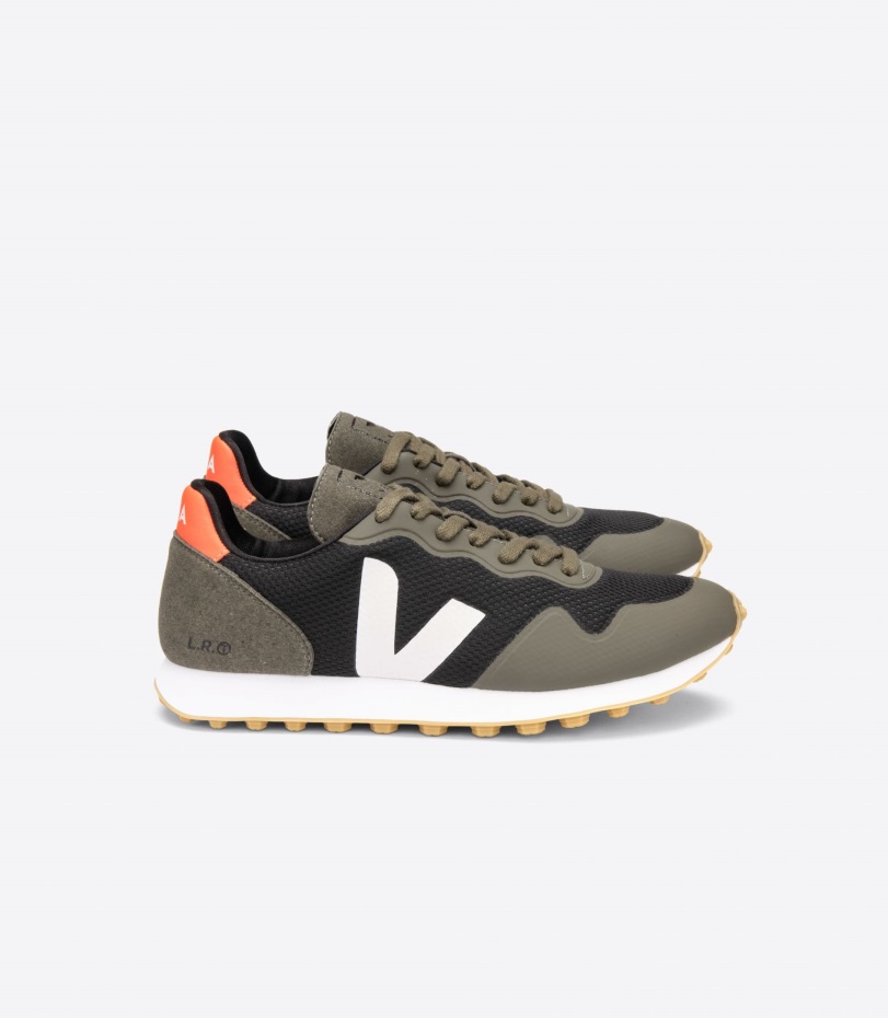 Premium Veja Original Rt Alveomesh Svart Vit Kaki