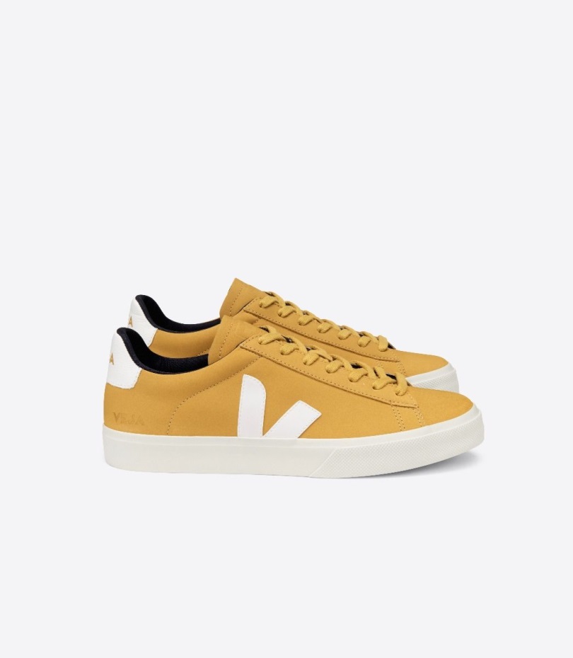 Nubuck Moutarde Vit Veja Originalkollektion