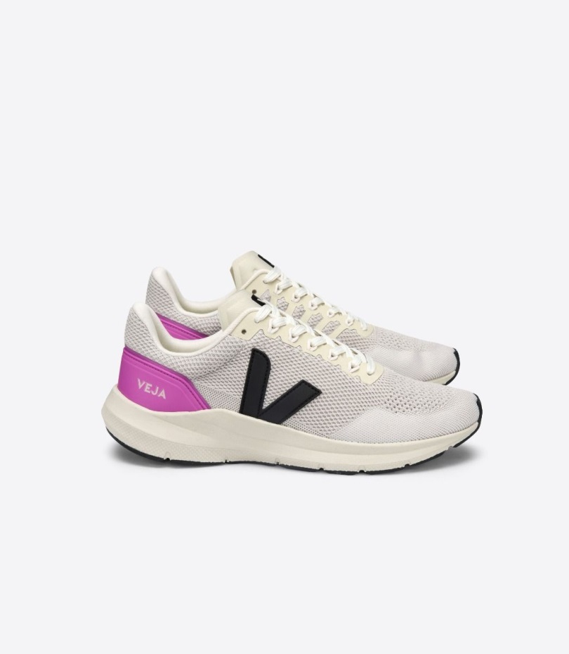 Veja Original V-stickad Kritsvart Ultraviolett Kollektion
