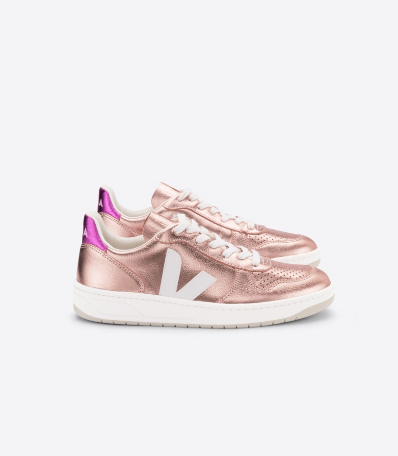 Läder Pärlemor Vit Fushia Se Originalserien