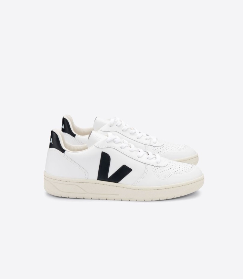 Perfect Veja Origional Leather White Black