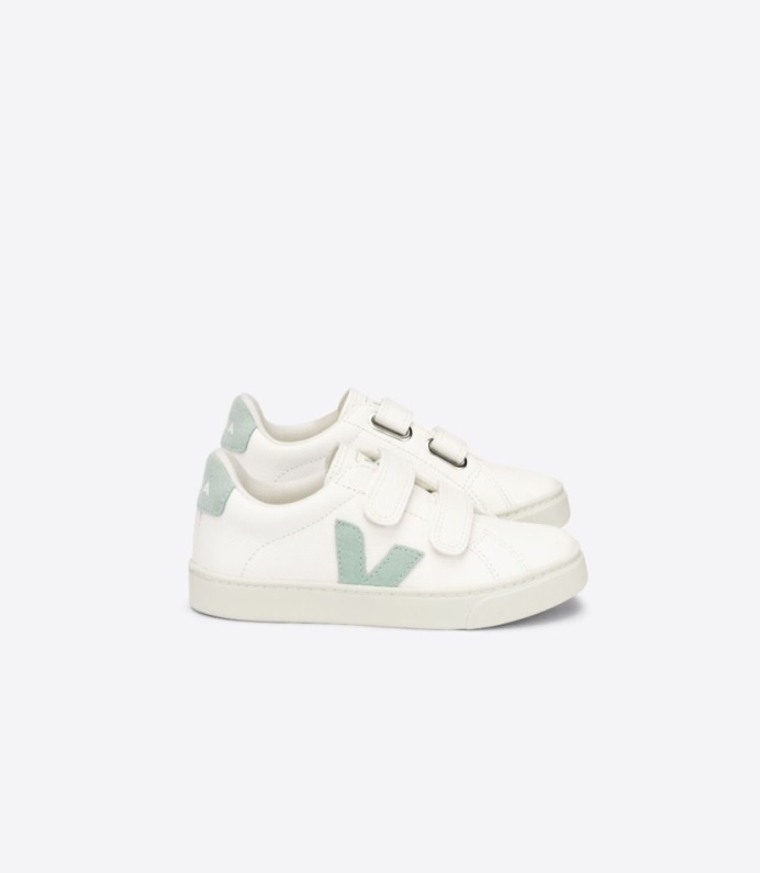 Veja Original Esplar Kromfritt Läder Vit Matcha