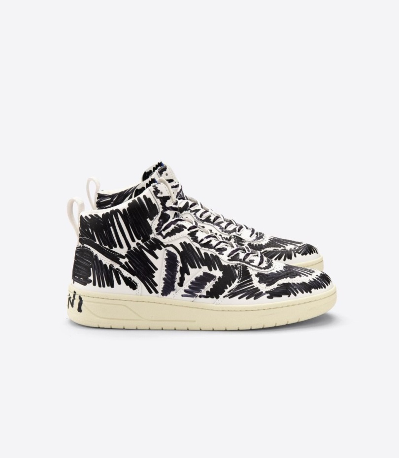 Premium Leather Veja Origional X Marni Full Black