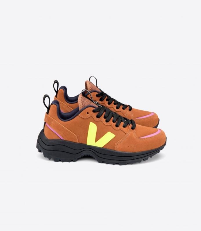 Veja Original Venturi Mocka Tuile Jaune Fluo Svart Sula