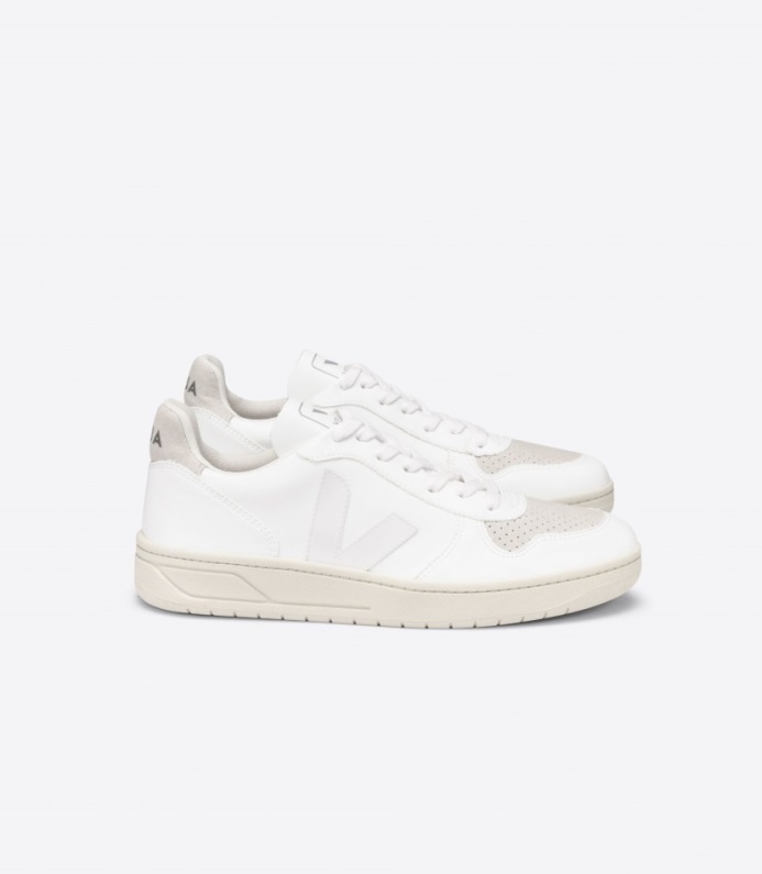 Veja Original V-10 Cwl Helvit Naturell