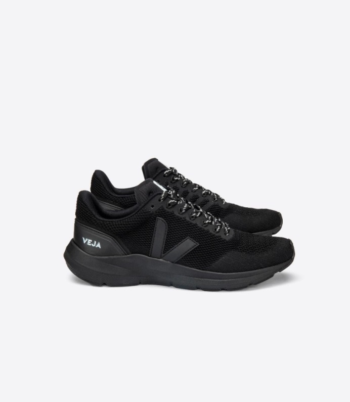 Veja Original Marlin V-stickad Helsvart